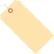 Global Industrial Shipping Tag, Pre-Wired, #12, 8"L x 4"W, Manilla, 500/Pack