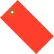 Global Industrial Tyvek® Shipping Tag, 2-3/4"L x 1-3/8"W, Red, 100/Pack
