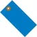 Global Industrial Tyvek® Shipping Tag, 3-3/4"L x 1-7/8"W, Blue, 100/Pack