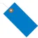 Global Industrial Tyvek® Shipping Tag, Pre-Wired, 5-1/4"L x 2-5/8"W, Blue, 100/Pack