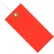 Global Industrial Tyvek® Shipping Tag, Pre-Wired, 5-1/4"L x 2-5/8"W, Red, 100/Pack