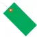 Global Industrial Tyvek® Shipping Tag, Pre-Wired, 6-1/4"L x 3-1/8"W, Green, 100/Pack