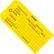 Global Industrial Inspection Tag, "Scrap", #5, 4-3/4"L x 2-3/8"W, Yellow, 1000/Pack