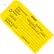 Global Industrial Inspection Tag, "Scrap", #5, Pre-Strung, 4-3/4"L x 2-3/8"W, Yellow, 1000/Pack
