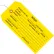 Global Industrial Inspection Tag, "Scrap", #5, Pre-Wired, 4-3/4"L x 2-3/8"W, Yellow, 1000/Pack