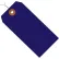 Global Industrial™ Plastic Shipping Tag Pre Wired #5, 4-3/4"L x 2-3/8"W, Blue, 100/Pack