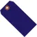Global Industrial™ Plastic Shipping Tag #8 6-1/4"L x 3-1/8"W, Blue, 100/Pack