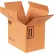 Global Industrial F-Style Haz Mat Boxes For Four 1 Gal Container, 13-3/4"Lx9"Wx10-3/8"H, Kraft - Pkg Qty 20