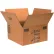 Global Industrial Haz Mat Boxes For Four 1 Gallon Paint Cans, 17"L x 17"W x 9-5/16"H, Kraft - Pkg Qty 10
