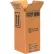 Global Industrial Haz Mat Boxes For 1 Gallon Plastic Jug, 6"L x 6"W x 12-3/4"H, Kraft - Pkg Qty 20