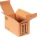 Global Industrial Haz Mat Boxes For Two 1 Quart Containers, 9-1/2"L x 4-5/8"W x 5"H, Kraft - Pkg Qty 25