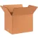 Global Industrial™ Heavy Duty Double Wall Corrugated Boxes, 15"L x 12"W x 12"H, Kraft - Pkg Qty 15