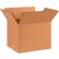 Global Industrial™ Heavy Duty Double Wall Corrugated Boxes, 16"L x 12"W x 12"H, Kraft - Pkg Qty 15