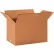 Global Industrial™ HD Double Wall Cardboard Corrugated Boxes, 24"L x 14"W x 14"H, Kraft - Pkg Qty 10