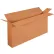 Global Industrial™ Side Loading Cardboard Corrugated Boxes, 48"L x 8"W x 24"H, Kraft - Pkg Qty 10