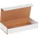 Global Industrial™ Corrugated Mailers, 12"L x 6"W x 2"H, White - Pkg Qty 50
