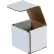 Global Industrial™ Corrugated Mailers, 3"L x 3"W x 3"H, White - Pkg Qty 50