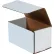 Global Industrial™ Corrugated Mailers, 7"L x 4"W x 4"H, White - Pkg Qty 50