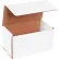 Global Industrial™ Corrugated Mailers, 9"L x 5"W x 5"H, White - Pkg Qty 50