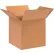 Global Industrial™ Multi Depth Cardboard Corrugated Boxes, 10"L x 10"W x 10"H, Kraft - Pkg Qty 25