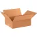 Global Industrial™ Multi Depth Cardboard Corrugated Boxes, 12"L x 10"W x 4"H, Kraft - Pkg Qty 25