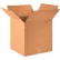 Global Industrial™ Multi Depth Cardboard Corrugated Boxes, 16"L x 16"W x 16"H, Kraft - Pkg Qty 10