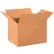 Global Industrial™ Multi Depth Cardboard Corrugated Boxes, 20"L x 12"W x 12"H, Kraft - Pkg Qty 20