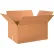 Global Industrial™ Multi Depth Cardboard Corrugated Boxes, 24"L x 18"W x 12"H, Kraft - Pkg Qty 10