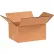 Global Industrial™ Multi Depth Cardboard Corrugated Boxes, 8"L x 6"W x 4"H, Kraft - Pkg Qty 25