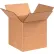 Global Industrial™ Multi Depth Cardboard Corrugated Boxes, 8"L x 8"W x 8"H, Kraft - Pkg Qty 25
