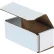 Global Industrial™ Corrugated Mailers, 6"L x 2-1/2"W x 2-3/8"H, White - Pkg Qty 50