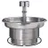 Bradley Corp® Wash Fountain, 36 In Wide, Circular, Series WF2706, 5 Person