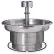 Bradley Corp® Wash Fountain, 54 In Wide, Series WF2708, 8 Person