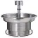 Bradley Corp® Wash Fountain, 54 In Wide, Circular, Series WF2708, 8 Person