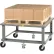 Little Giant® Ergonomic Adj. Height Pallet Stand PDSE4848 - Solid Deck 48 x 48 with Floor Locks