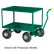 Little Giant® 2 Shelf Wagon Truck 2LDWP-2448-10-G - 24 x 48 - 10" Rubber Wheels