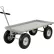 Little Giant® Heavy-Duty Wagon Truck with Lip Deck, 3000 lb. Capacity, 37-1/2"L x 24"W, Gray