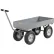 Little Giant® Heavy Duty Deep Lip Wagon Truck, 2000 lb. Capacity, 48"L x 48"W, Pneumatic Wheels