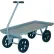 Little Giant® Wagon Truck CH-3672-12MR - Lip Deck - 36 x 72 - Mold-on Rubber Wheels