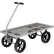 Little Giant® Wagon Truck with Perforated Deck, 3500 lb. Capacity, 49-1/2"L x 30"W, Gray