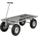 Little Giant® Wagon Truck with Perforated Deck, 2000 lb. Capacity, 49-1/2"L x 30"W, Gray