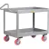 Little Giant® 3" Deep Shelf Truck w/ 2 Shelves, 3600 lb. Capacity, 36"L x 24"W x 38"H, Gray