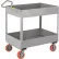 Little Giant® 6" Deep Shelf Truck w/ 2 Shelves, 3600 lb. Capacity, 54"L x 24"W x 38"H, Gray