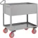 Little Giant® 12" Deep Shelf Truck w/ 2 Shelves, 3600 lb. Capacity, 54"L x 24"W x 38"H, Gray