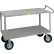 Little Giant® Handle Instrument Cart w/ Flush Shelf, 1200 lb. Cap., 42"L x 24"W x 38"H, Gray