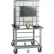 Little Giant® Mobile IBC Stand with Outside Corner Lip, 52"W x 52"D x 36"H