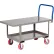 Little Giant® Work Height Platform Truck RNB2-3048-6PY with Lower Shelf 30 x 48 Fixed Height