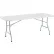NPS Plastic Folding Table - 72" x 30" - Speckled Gray