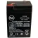 AJC® GS Portalac PE6V4.5F1 6V 4.5Ah Sealed Lead Acid Battery