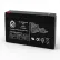 AJC® Dual-Lite CVT3RB3DI Emergency Light Replacement Battery 7Ah, 6V, F1